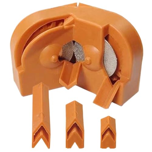 Drill Bit Sharpener, High-Precision Grinding Maschine, ergonomischer Winkelschleifer, Farbton: Schwarz, Gelb, tragbares Bohrwerkzeug für schnelles und sicheres Grinden von Qzdtue