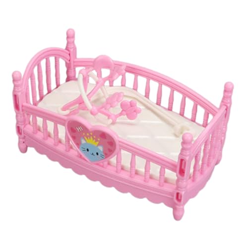 Miniatur Furniture, Tiny Cartoon Bed Ornament 4,92 x 2,87 x 4,33 Zoll, Simulation Decor für Kindergarten, Fotografie, Familienspiele & Kinderzimmer Miniatur Furniture, Tiny Cartoon Bed Ornament 4,92 x 2,87 x 4,33 Zoll, Simulation Decor für Kindergarten, Fotografie, Familienspiele & Kinderzimmer von Qzdtue