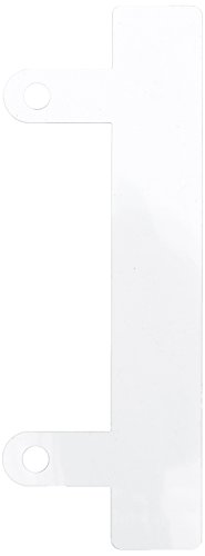 Abheftlaschen für Thermobindemappen mit langer Abheftzunge, weiß, PVC, 50 Stück von r&b