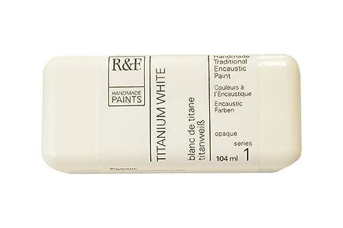 R&F Encaustic 104ml Paint, Titanium White by R&F Encaustic Paints von R&F Handmade Paints