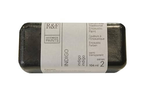 R&F Encaustic 104ml Paint, Indigo by R&F Encaustic Paints von R&F
