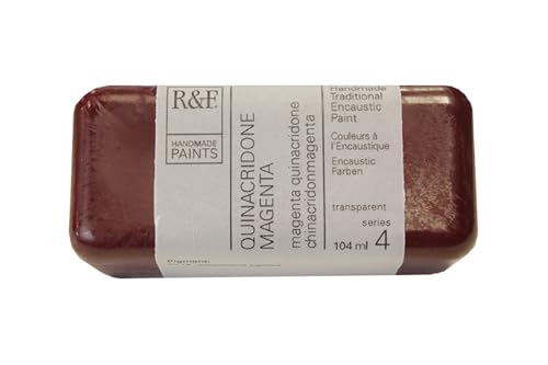 R&F Encaustic 104ml Paint, Quinacridone Magenta by R&F Encaustic Paints von R&F