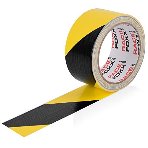 RACEFOXX Gaffer Tape Gewebeklebeband Lasso Panzertape Klebeband gelb/schwarz von WE ARE RACING. RACEFOXX.COM