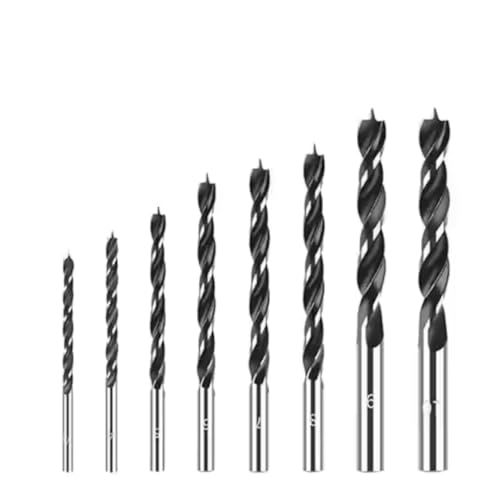 Holzspiralbohrer von Ø3 bis 20mm Holzbohrer Spiralbohrer Zentrierspitze Bohrer Lang oder Kurz HSS (14,0 x 150 - d2=10 mm) von RACEL