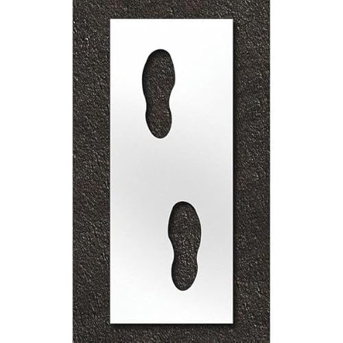 Gehweg-Schablone, Fußstufen Gehweg-Schablone, Fußstufen von RAE