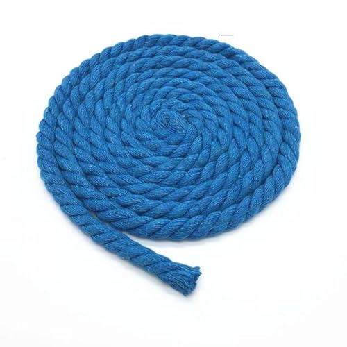2 Meter 20 mm 3 Anteile gedrehte Bunte Baumwollschnüre/Seil für Tasche, Heimdekoration, DIY-Textilzubehör von RAEF