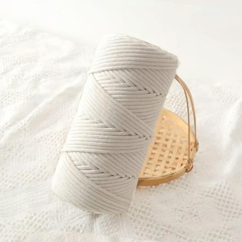 RAEF 4mm geflochtenes Seil 100 Yards Baumwollschnur DIY Makarame Boho Zubehör RAEF 4mm geflochtenes Seil 100 Yards Baumwollschnur DIY Makarame Boho Zubehör von RAEF