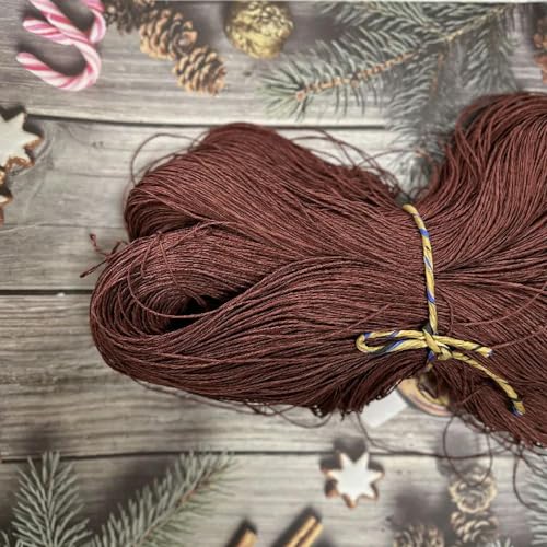 RAEF 500g Sommer-Bast-Garn zum Häkeln, Naturpapier-Strohfäden, Kunsthandwerk für DIY-Stricken, Hut, Handtasche, Geldbörse, Korb, Rattan-Material von RAEF