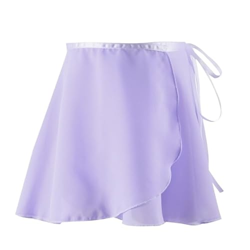 RAGOPILEN Ballettrock, Ballettrock Mädchen Chiffon mit Band Mehrfarbig Mehrere Größen(4,140-155cm) von RAGOPILEN