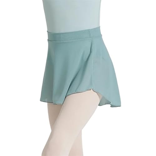 RAGOPILEN Ballettrock, Kinder-Ballettrock mit Spandex-Umwicklung, Netzstoff, 7 Farben, 4 Größen(Green,S(95-120cm)) von RAGOPILEN
