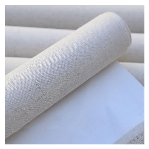 RAGOPILEN Leere Leinwandrolle, Leere Leinwandrolle, 5 m, Leinenmischung, grundiert for Acryl-/Ölgemälde, mehrere Breiten(5m Long Width 38cm) von RAGOPILEN