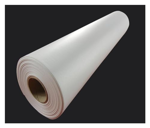 RAGOPILEN Leere Leinwandrolle, Leere Leinwandrolle, Großformat-Tintenstrahldruck, glänzend weiß, 24-60 Zoll x 30 m(24in x 30m) von RAGOPILEN