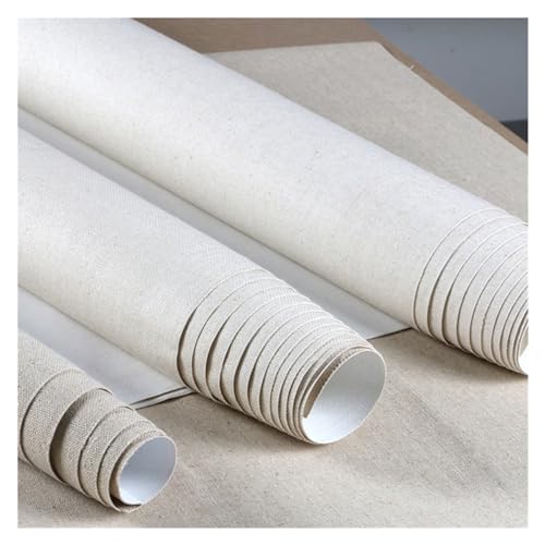 RAGOPILEN Leere Leinwandrolle, Leinen-Canvas-Rolle, 28–88 cm, Breite 1 Meter(Width 28cm) von RAGOPILEN