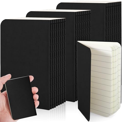 RAIHOMKIT 36 Pcs Pocket Notebook (Black) von RAIHOMKIT