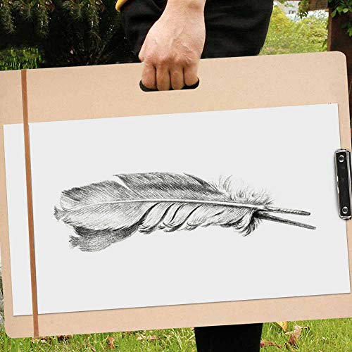 Jacksking Sketch Tote Board, tragbares Kunstholz Sketch Board A3 A4 8K Papier 45 × 60 cm Zeichenbrett für Schüler für Klassenzimmer/Studio/Feld Jacksking Sketch Tote Board, tragbares Kunstholz Sketch Board A3 A4 8K Papier 45 × 60 cm Zeichenbrett für Schüler für Klassenzimmer/Studio/Feld von RAINBEAM
