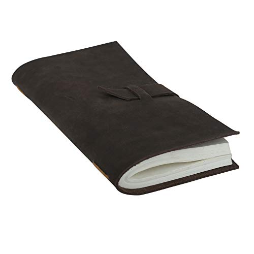 A5 Reisetagebuch - Handgefertigtes Lederjournal aus Recyceltem Baumwollpapier Travel Sketchbook - Bestes Geschenk für Männer & Frauen - 22x12 cm A5 Reisetagebuch - Handgefertigtes Lederjournal aus Recyceltem Baumwollpapier Travel Sketchbook - Bestes Geschenk für Männer & Frauen - 22x12 cm von RAJRANG BRINGING RAJASTHAN TO YOU