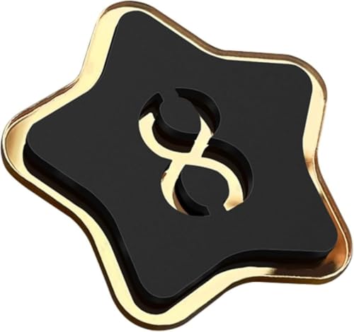 Acryl-Nummernschild-Aufkleber, Zimmernummern-Türschild, for Cafés im Freien, Schlafsäle, Restaurants, Schließfächer, Hotels, rundes Schließfach-Nummernschild(8cm Star,41-60) von RAKKYOFD