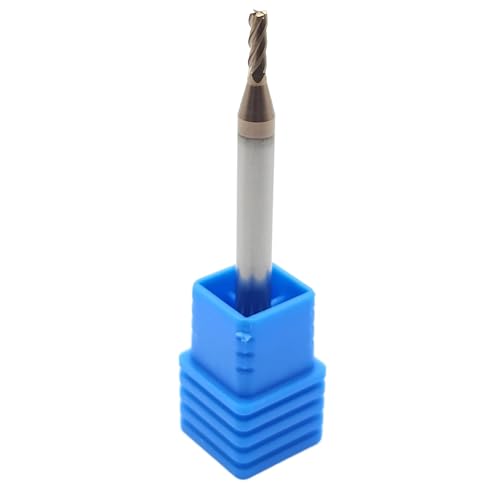 Hartmetallfräser - VHM Fräser Metall mit 2mm Schaft - Hartmetall Frässtifte - Metallfräser Zum Fräsen von Materialien mit einer Härte von bis zu 55 HRC Hartmetallfräser - VHM Fräser Metall mit 2mm Schaft - Hartmetall Frässtifte - Metallfräser Zum Fräsen von Materialien mit einer Härte von bis zu 55 HRC von RALMETAL