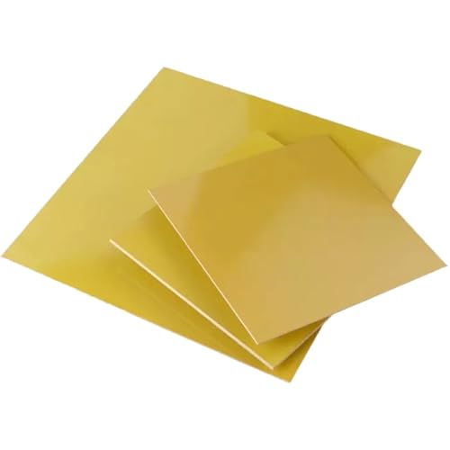 RAMBEX 10 Stücke 3240 Epoxidharz-Isolierplatte for Batteriepack, Dicke 0,3 Mm - 10 Mm Dünne Fiberglasplatte Hochtemperaturbeständige Platte(50mm*50mm*0.3mm) von RAMBEX