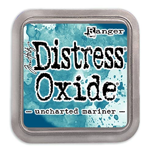 RANGER INDUSTRIES TDO81890 Tim Holtz – Distress – Oxid-Stempelkissen – Uncharted Mariner, 3 x 3 inch pad von RANGER INDUSTRIES