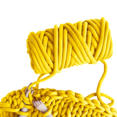 RANJIMA Armstricken Wolle, 500g/25m Chunky XXL Wolles zum Handstricken, Grob Gestrickte Schlauchgarn Häkelwolle Dickes Garn zum Häkeln Stricken für Anfänger, Decken, Tasche, Körbe, Handstrickgarn RANJIMA Armstricken Wolle, 500g/25m Chunky XXL Wolles zum Handstricken, Grob Gestrickte Schlauchgarn Häkelwolle Dickes Garn zum Häkeln Stricken für Anfänger, Decken, Tasche, Körbe, Handstrickgarn von RANJIMA