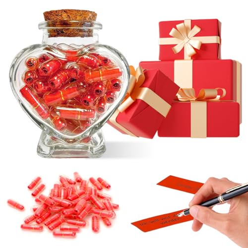 RANJIMA 50 Stück Kapsel Buchstaben Nachricht in einer Flasche,DIY Kapselbrief für Muttertag,Kapsel Buchstaben Liebesbrief Mama Freund Freundin Personalisierte Geschenke für Valentinstag Jahrestag RANJIMA 50 Stück Kapsel Buchstaben Nachricht in einer Flasche,DIY Kapselbrief für Muttertag,Kapsel Buchstaben Liebesbrief Mama Freund Freundin Personalisierte Geschenke für Valentinstag Jahrestag von RANJIMA