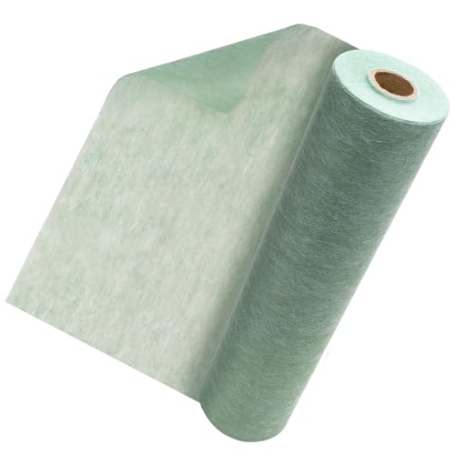 RANJIMA Vlies Tischläufer, in Dunkelgrün Rolle Deko Tischband Geburtstagsdeko Tisch Tischläufer Papierrolle für Geburtstage Hochzeiten Feierlichkeiten Kommunion Deko Weihnachtstag (25m×30cm) von RANJIMA
