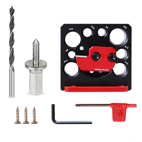 8-20mm Dübel Maker Jig Kit, Einstellbare Elektrische Bohrmaschine Fräsen Dübel Runde Stange Hilfswerkzeug Holzbearbeitung Werkzeug für Holzstangen Sticks Holzbearbeitung 8-20mm Dübel Maker Jig Kit, Einstellbare Elektrische Bohrmaschine Fräsen Dübel Runde Stange Hilfswerkzeug Holzbearbeitung Werkzeug für Holzstangen Sticks Holzbearbeitung von RANRAO