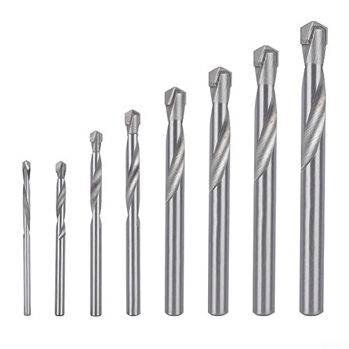 8 Stück Wolframkarbid-Stahl-Hartlegierungsbohrer, Edelstahl-Federstahl, Hartmetall-Bohrer, 3–10 mm 8 Stück Wolframkarbid-Stahl-Hartlegierungsbohrer, Edelstahl-Federstahl, Hartmetall-Bohrer, 3–10 mm von RANRAO