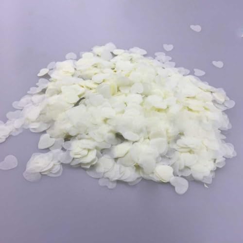 DIY Celebration Essentials Konfetti, biologisch abbaubares Seidenpapier, Weiß, 10.000 Stück DIY Celebration Essentials Konfetti, biologisch abbaubares Seidenpapier, Weiß, 10.000 Stück von RANRAO