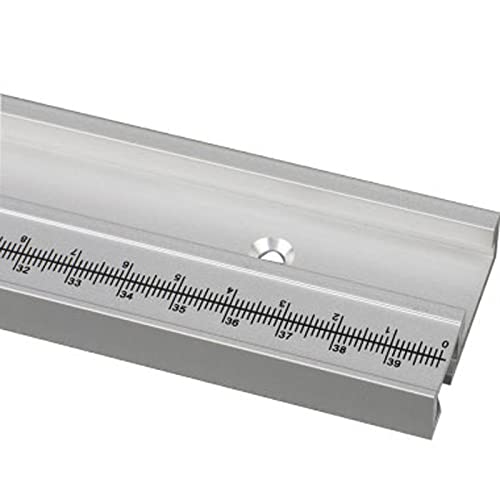 RANRAO 400 mm T-Nut-Gehrungsschiene, 400 mm Aluminiumlegierung, T-Schiene, Holzbearbeitung, T-Schlitz, Gehrungsschiene mit Skala RANRAO 400 mm T-Nut-Gehrungsschiene, 400 mm Aluminiumlegierung, T-Schiene, Holzbearbeitung, T-Schlitz, Gehrungsschiene mit Skala von RANRAO
