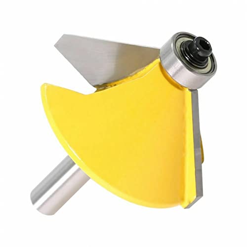 RANRAO 8 mm Schaft, 45 Grad Fasen- und Schrägkantenfräser, Hartmetall, 2 Nuten, Fräser, Schaftfräser, Schneidefräser RANRAO 8 mm Schaft, 45 Grad Fasen- und Schrägkantenfräser, Hartmetall, 2 Nuten, Fräser, Schaftfräser, Schneidefräser von RANRAO