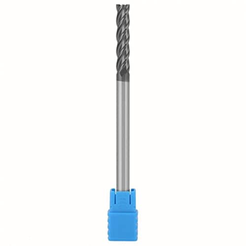 RANRAO Extra langer Schaft, 100 mm Wolframkarbid-Schaftfräser, 4 mm CNC-Fräser, 4 Rillen von RANRAO
