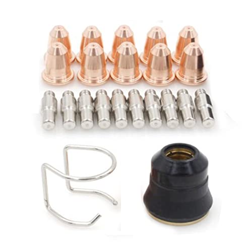 RANRAO Plasmaschneidbrenner Ersatzteile 22 Stück PD116-8 PR110 Plasmaschneidbrenner Verbrauchsmaterialien für Trafimet S45 S25 RANRAO Plasmaschneidbrenner Ersatzteile 22 Stück PD116-8 PR110 Plasmaschneidbrenner Verbrauchsmaterialien für Trafimet S45 S25 von RANRAO