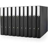 RAPESCO® ECO Ringbuch 2-Ringe schwarz 3,8 cm DIN A4, 10 St. von RAPESCO®