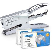 RAPESCO® Heftzange Porpoise Classic silber, 1 St. von RAPESCO®