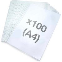 RAPESCO® Sichthüllen ECO DIN A4 transparent transparent, 100 St. von RAPESCO®