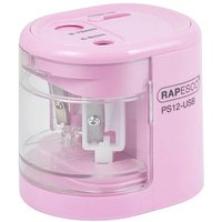 RAPESCO® elektrischer Anspitzer PS12 rosa von RAPESCO®