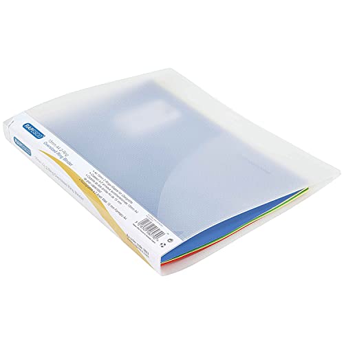 Rapesco 0923 Ringordner, 2 Ringe, 25mm Rücken, A4, Farblos Transparent, A4, 10er Pack Rapesco 0923 Ringordner, 2 Ringe, 25mm Rücken, A4, Farblos Transparent, A4, 10er Pack von Rapesco