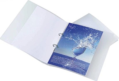 Rapesco 1045 ECO Ringordner, 2 Ringe, 40mm Rücken, A4, Farblos Transparent, 10er Pack Rapesco 1045 ECO Ringordner, 2 Ringe, 40mm Rücken, A4, Farblos Transparent, 10er Pack von Rapesco