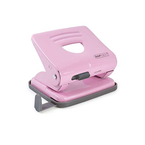 Rapesco 1358 825 2-fach-Metalllocher, 25 Blatt Stanzkapazität, Rosa Rapesco 1358 825 2-fach-Metalllocher, 25 Blatt Stanzkapazität, Rosa von Rapesco
