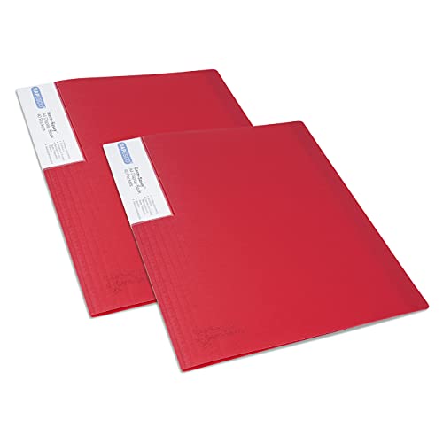 Rapesco 1676 Sichtbuch mit Antibakteriellem Schutz, 40 Hüllen, A4, Rot, 2er Pack Rapesco 1676 Sichtbuch mit Antibakteriellem Schutz, 40 Hüllen, A4, Rot, 2er Pack von Rapesco
