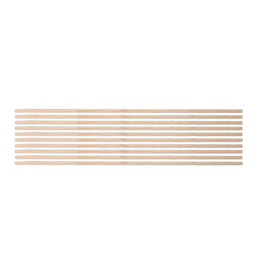 10pcs Holzhandwerksstöcke - Premium -Qualitätsdübel für Kunsthandwerksprojekte, für Modellbuilding und Szenendekoration (4mm*30 cm) von RASTKY