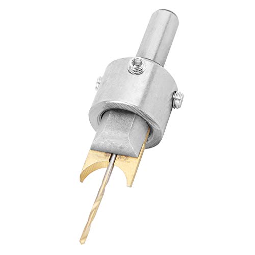 18pcs Holzperlen -Werkzeugkit - Drillbits & Frening für Holzbearbeitung mit C förmiger Karbid für Ebenholz, Rosenholz und Sandelholz von RASTKY