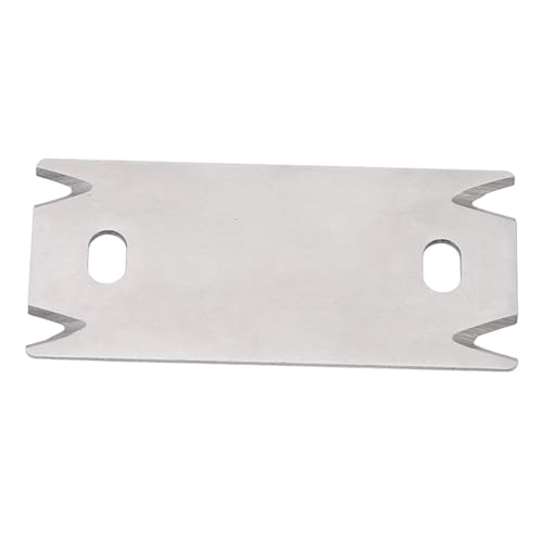 2 PCs Kohlenstoffstahl -Trimmer -Schaberblätter für Holzbearbeitung - Ersatz -Eckhoblerblätter Zum Schneiden von PVC, ABS, Melamin und Furnier - für Projekte und Profis von RASTKY