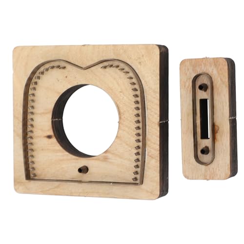2pcs Leder Metall Schneiden Stirbt für Koffer Set - Stahl- und Holz -Punch -Werkzeug für Lederhandwerk, Schnitte, zu Bedienende, Vielseitige Handwerksvorräte 2pcs Leder Metall Schneiden Stirbt für Koffer Set - Stahl- und Holz -Punch -Werkzeug für Lederhandwerk, Schnitte, zu Bedienende, Vielseitige Handwerksvorräte von RASTKY