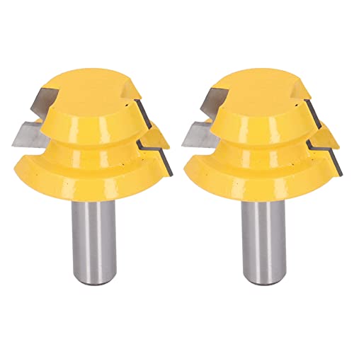 2pcs Octaedral Tenon Router Bit Set - Wolfram -Carbid Fass Fräser für Holzbearbeitung, Zapfen, Sperrholz, Fässer und Eimer mit PTFE Beschichtung und Einziehbarem Design 2pcs Octaedral Tenon Router Bit Set - Wolfram -Carbid Fass Fräser für Holzbearbeitung, Zapfen, Sperrholz, Fässer und Eimer mit PTFE Beschichtung und Einziehbarem Design von RASTKY