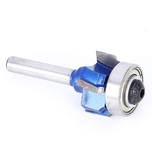 4-tooth-Rundkanten-Mahlen-Cutter 8 Mm / 0,3 Zoll Router Bit für Elektroschneider und Gravurmaschinen | Hochleistungsholz-Holzschneider für Holzbearbeitung und Handwerk (Vierschnit von RASTKY