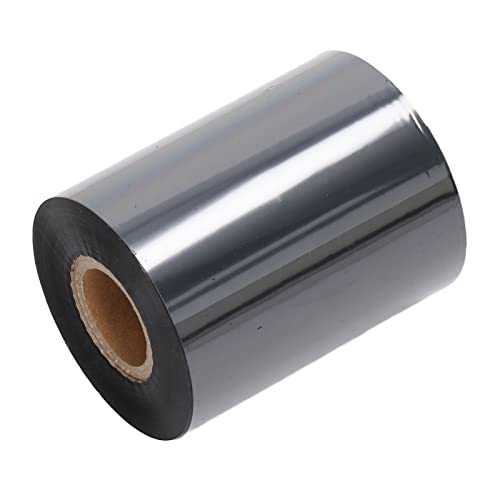 Beschriftungsnottribbon Work Wachs Druckerband, Klare Textdruckaufkleber für Drucker, für Speicherbezeichnungen, Warnscheiben (80 mm*300 m) von RASTKY