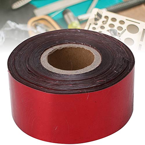 Goldenes Blatt für Fai -da -da -di di di Timbing Warm von 3 Cm Breit für 120 m/Roll Geeignet für Plastik und Stoff Geeignet (Rot) von RASTKY